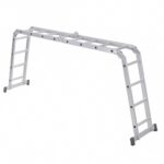 Escada Articulada 4x4 16 Degraus em Alumínio 4,48m Reisam - Imagem 3