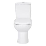 Kit Vaso Sanitário com Caixa Acoplada e Assento Branco 3 e 6 litros Debba Round Roca - Imagem 2