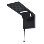 Chuveiro Elétrico Eletrônico 220V 7800w Preto Fosco Quadrado Acqua Duo Ultra Lorenzetti