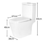 Vaso Sanitário Confort Plus - Caixa Acoplada - Imagem 5