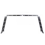 Escada De Aluminio Multifuncion 4x4 16 Degraus Black Edition - Imagem 4